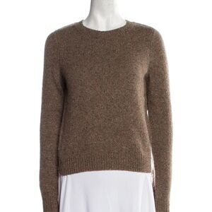 Autumn Cashmere Brown Crew Neck Sweater
